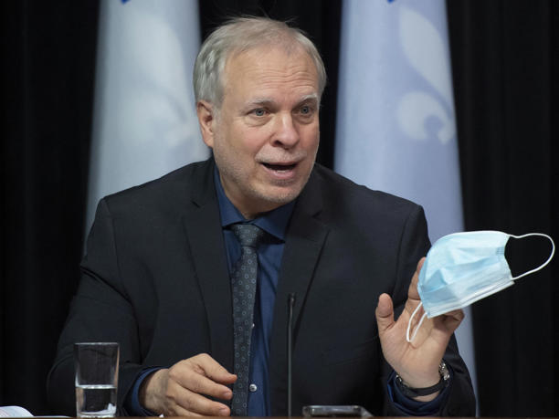 © Jacques Boissinot/La Presse canadienne -- Le Dr Luc Boileau, directeur national de santé publique par intérim.