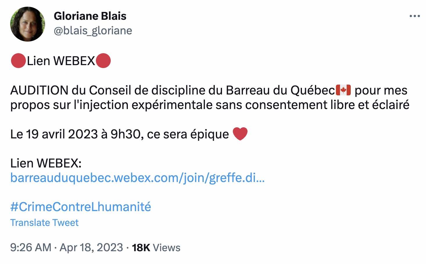 tweet-de-gloriane-blais-qui-a-invite-les-gens-a-son-audition-du-19-avril-2023.jpg