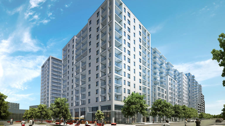 Des 3500 unités, 250 seront des logements sociaux et 15 % seront considérées « abordables ». -- © Gracieuseté : Trudel Corporation