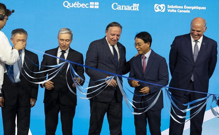 Granby accueille une usine de feuilles de cuivre pour batteries de VÉ -- © Fournis par La Presse Canadienne