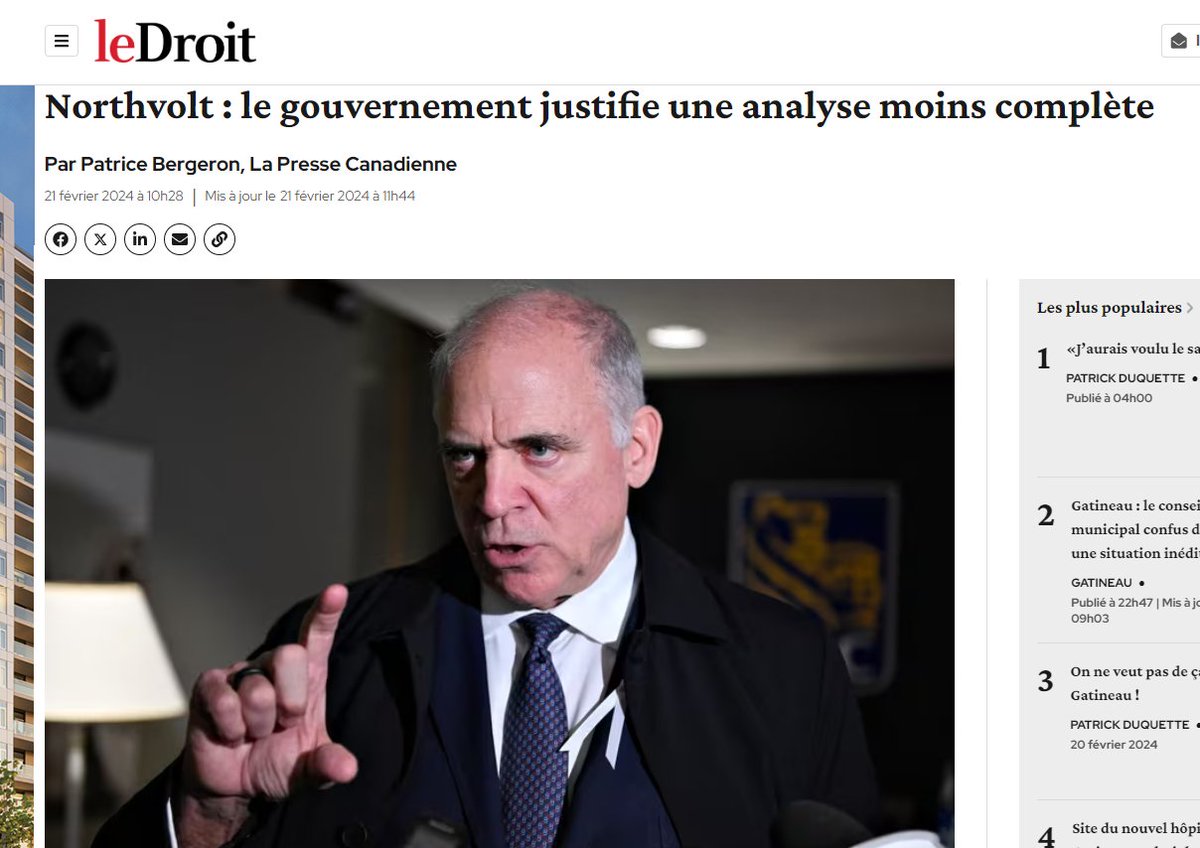 https://twitter.com/Pat77432407/status/1760347715085455811<br /><br />Legault et sa banane, sa pomme et son orange:<br /><br />https://twitter.com/QuebecFier/status/1760748931477012902<br /><br />Fitz qui patauge pour cacher son racket:<br /><br />https://twitter.com/Pat77432407/status/1760342389896409151