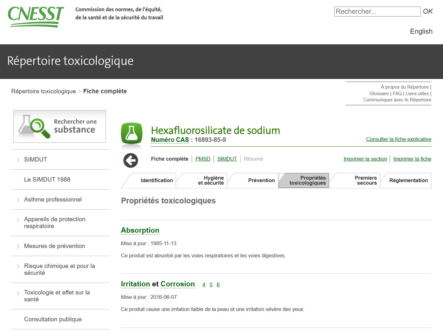 Source: https://reptox.cnesst.gouv.qc.ca/pages/fiche-complete.aspx?no_produit=11577