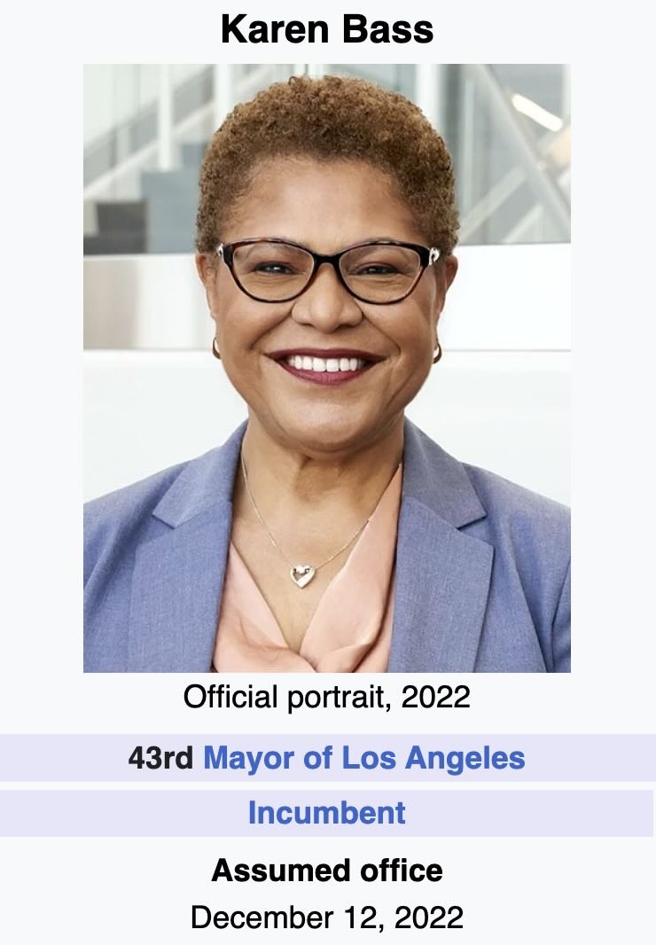 Source: https://en.wikipedia.org/wiki/Karen_Bass