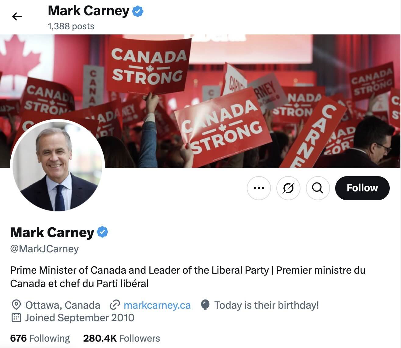 Source: https://x.com/MarkJCarney