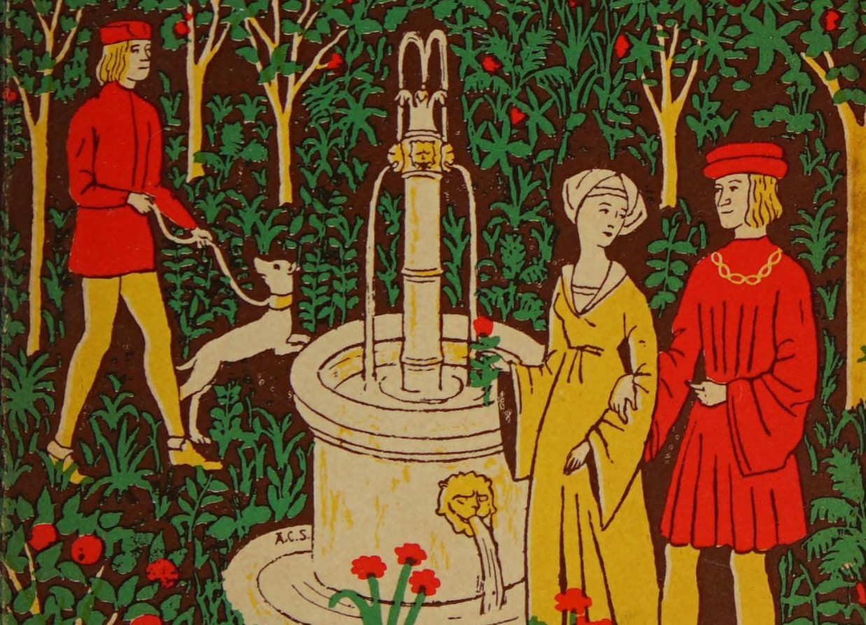 L'image en accompagnement de cette publication représente, vaguement, un moment sans les perversions où le loisir et l'amour peuvent prospérer.<br /><br />J'ai intentionnellement choisi une image d'une autre époque pour ajouter un vertige temporel. Pour rappeler que notre passage en cette ère est à notre image, en autant que nous manifestions celle-ci, en force-bienveillance, idéalement.<br /><br />Source: https://archive.org/details/bwb_P1-EML-015/mode/2up?ref=ol&amp;view=theater