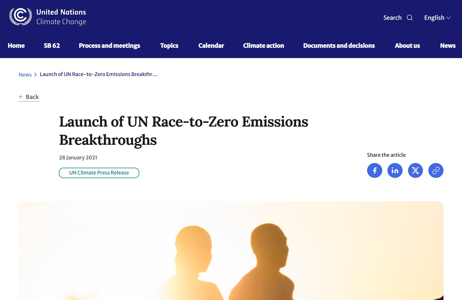 Source: https://unfccc.int/news/launch-of-un-race-to-zero-emissions-breakthroughs