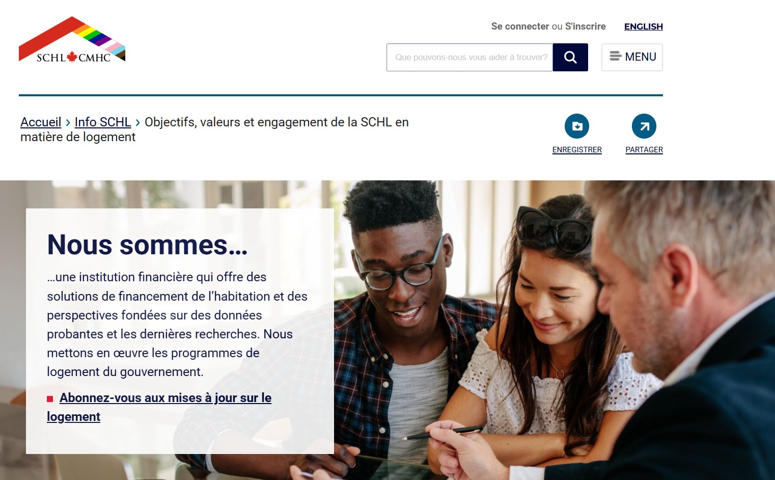 Mon commentaire, dans Facebook...<br /><br /><br />Si la SCHL montre une femme blanche, c'est pour mieux illustrer que son conjoint est nécessairement un homme noir.<br /><br />https://www.cmhc-schl.gc.ca/info-schl/lhistoire-de-la-schl<br /><br />C'est voulu ainsi.<br /><br />Heureusement, les femmes comprennent l'ingénierie sociale derrière cette manoeuvre insidieuse qui, en passant, ne passerait JAMAIS, disons, en Afrique du Sud.<br /><br />Mais au BLM-o-woko-Canada des mondialistes, la SCHL LGBTQ[etc]+ pousse à fond pour programmer les femmes blanches à se soumettre à des hommes noirs.<br /><br />Alors, devinez à qui vont aller les millions de "nouveaux" logements?<br /><br />C'est ainsi qu'une civilisation disparaît, en quelques générations, d'où l'urgence pour tous les Canadiens de dénoncer cette suppression systémique des blancs (et surtout des hommes blancs), dans les messages du gouvernement (pourtant encore Occidental) du Canada.<br /><br /><br />https://www.facebook.com/claude.gelinas.3110/posts/pfbid0hzUGS5i8TohHPGjYKvVyVcJbZbs2KUmZNCyCWhaTgEAPyn4sm9EUfNfysBWzFAGDl?comment_id=758233456947908<br /><br /><br />Source: https://www.cmhc-schl.gc.ca/info-schl/lhistoire-de-la-schl