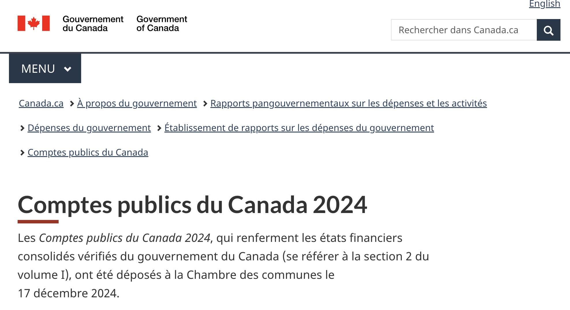 Source: https://www.canada.ca/fr/services-publics-approvisionnement/services/paiements-comptabilite/comptes-publics/2024.html