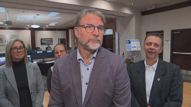 Serge Bonin est chef de Repensons Lévis. -- © /Radio-Canada