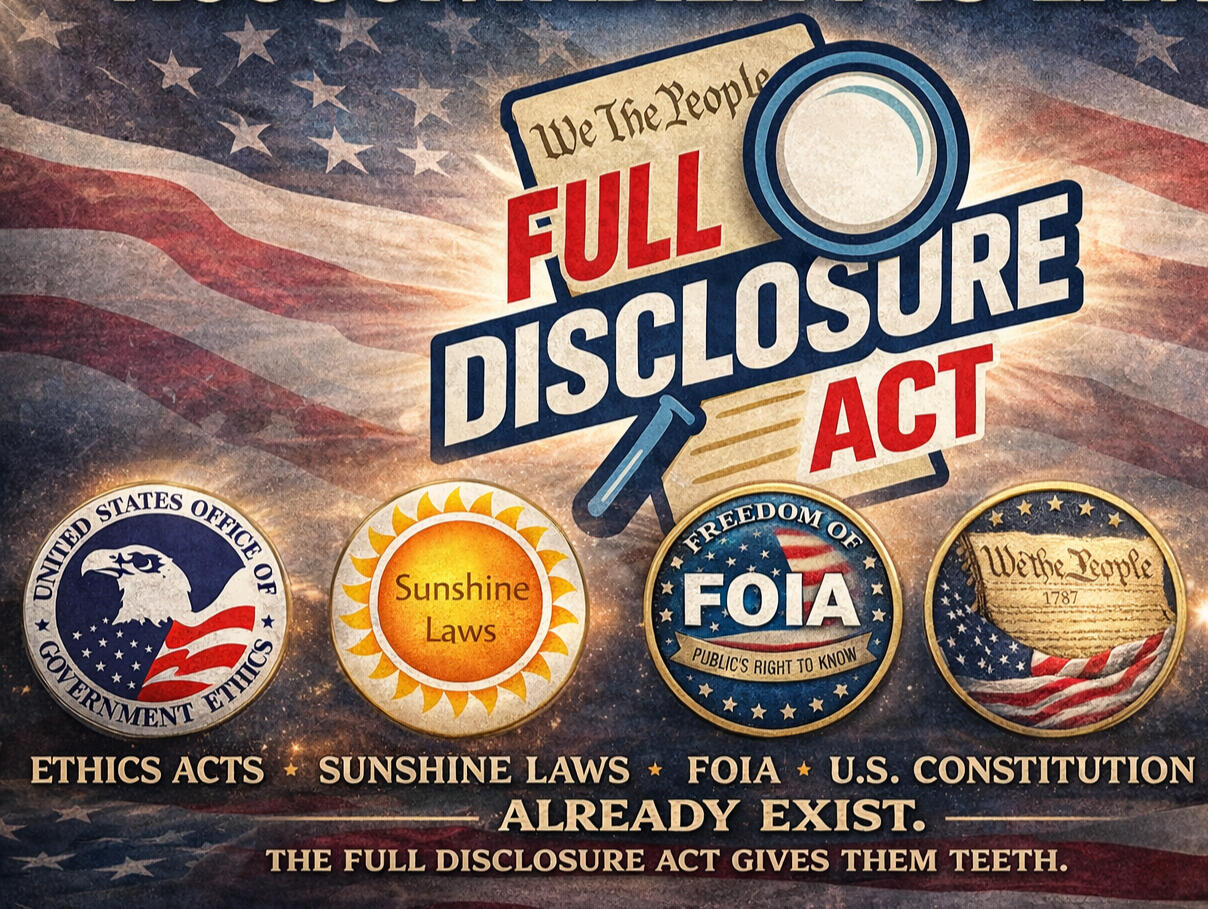 Source: https://www.fulldisclosureact.com/