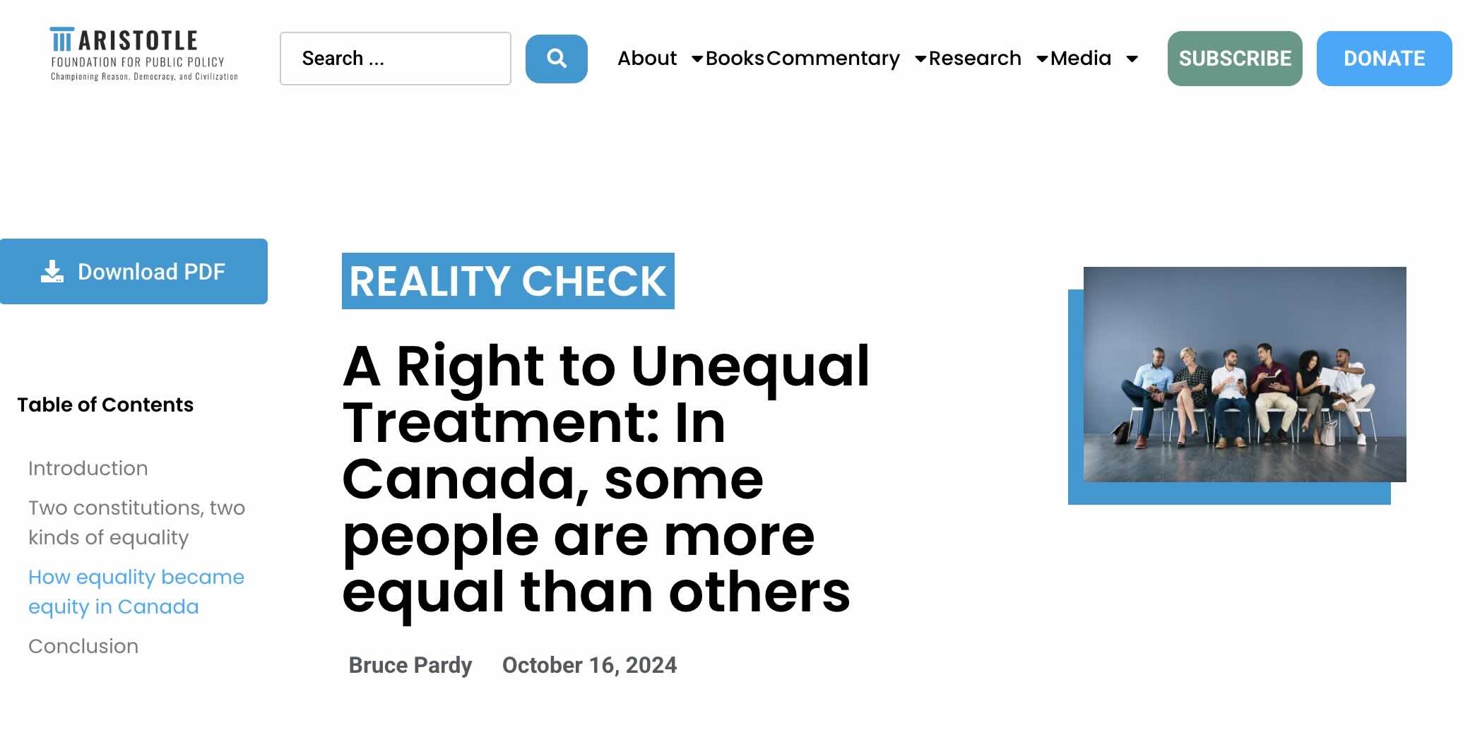 Source: https://aristotlefoundation.org/reality-check/a-right-to-unequal-treatment-in-canada-some-people-are-more-equal-than-others/