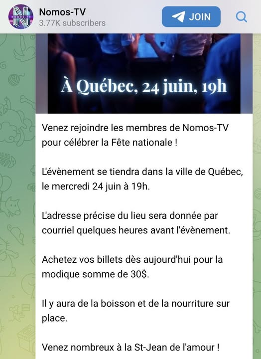 Source: https://www.facebook.com/quebecantifasciste/posts/pfbid0qQ4Bfgum3G5CYZ2MHHyqYhgiuNcuqrT5ukKUxYqHQy5YKynbrjtSEDoq3ekrbXcgl
