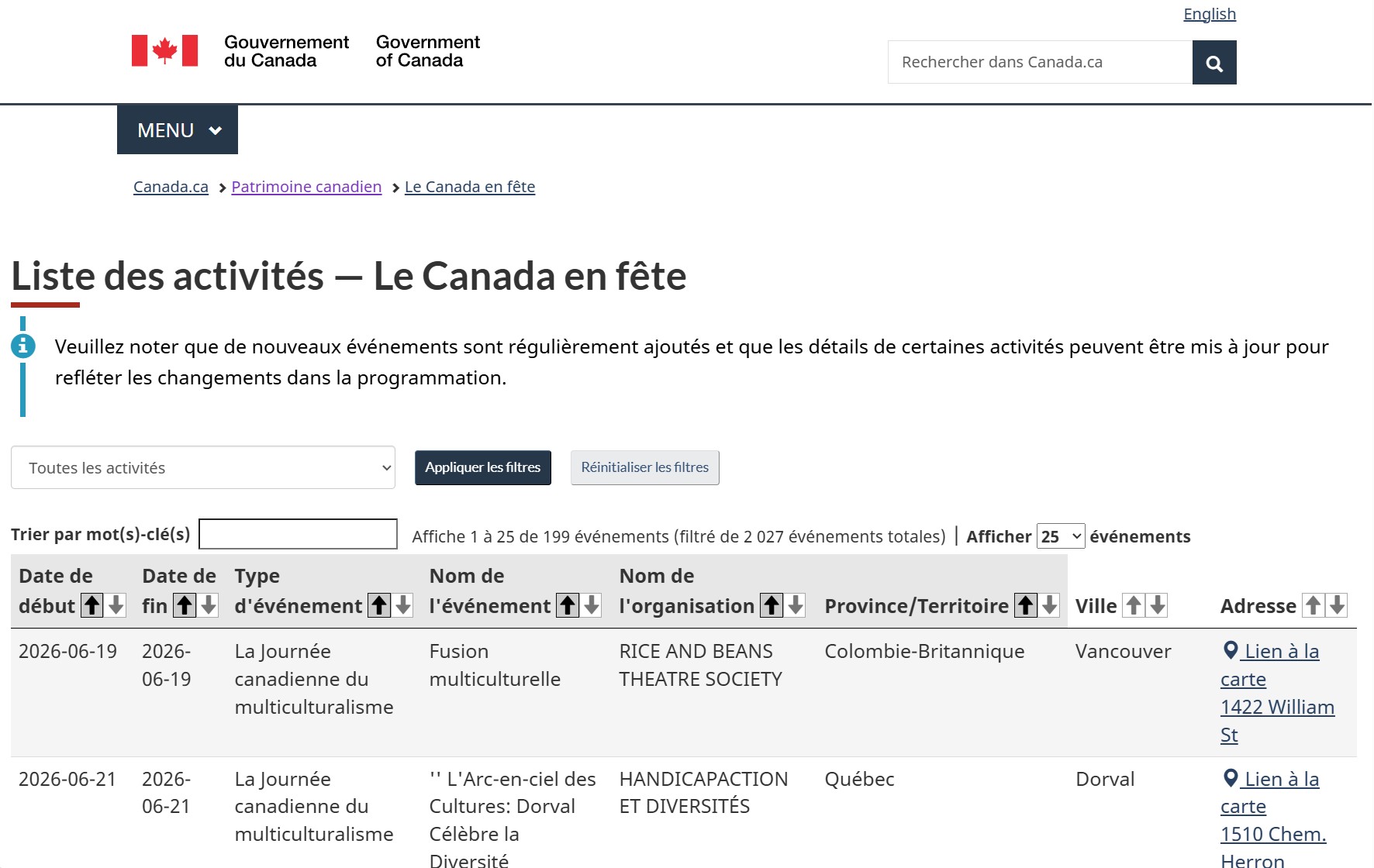 Source: https://www.canada.ca/fr/patrimoine-canadien/campagnes/liste-activites.html?evenement=Multiculturalisme