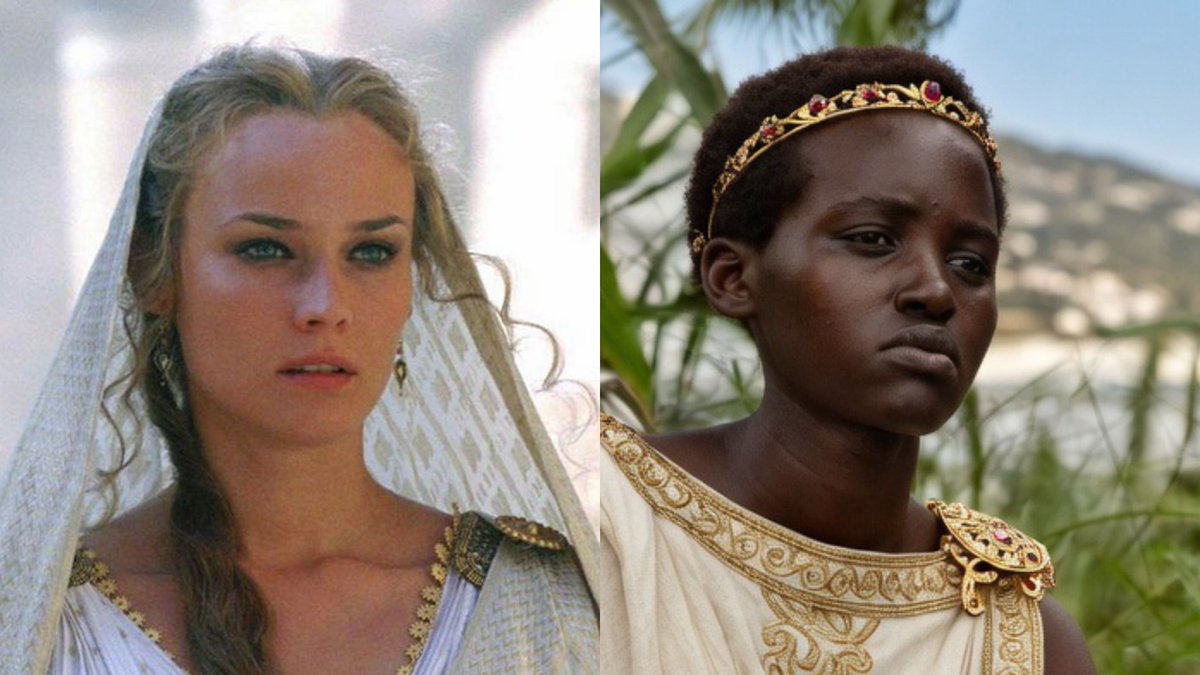 "Désolé, mais le choix de Lupita Nyong’o par Nolan pour incarner Hélène de Troie a complètement détruit toute immersion dans cette épopée pour moi.<br /><br />L’Odyssée d’Homère n’a jamais été une sorte de melting-pot diversifié. Hélène était une reine spartiate à la peau claire, aux cheveux dorés, fille de Zeus, la beauté absolue d’une épopée façonnée par le sang et les dieux européens. Et pourtant, je suis censé croire que son visage est celui qui a lancé mille navires ?<br /><br />C’est très triste de voir Nolan suivre cette voie. La Grèce antique n’était pas peuplée de Subsahariens, pourtant ils inondent Ithaque avec de l’idéologie et du symbolisme de façade. Cela détruit ce qui aurait pu être une épopée incroyable. Tragique."<br /><br />Source: https://x.com/SeverusChud/status/2051592258462290402