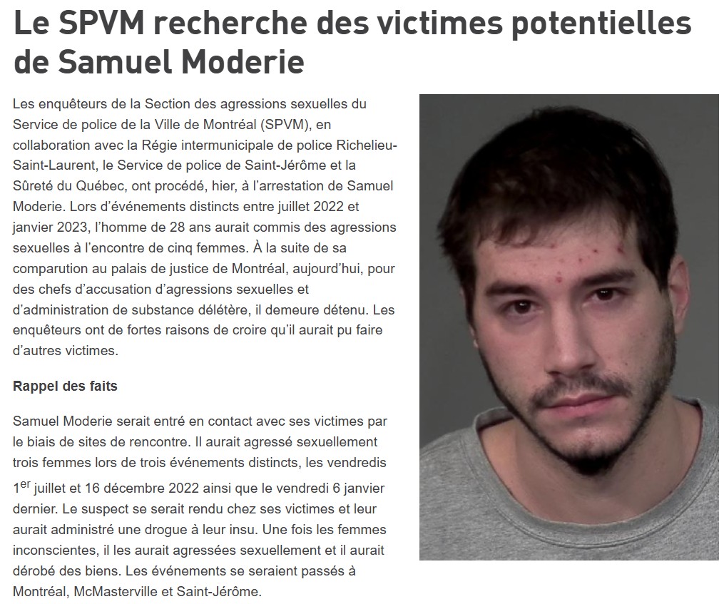 Source: https://spvm.qc.ca/fr/PDQ8/Actualites/15493